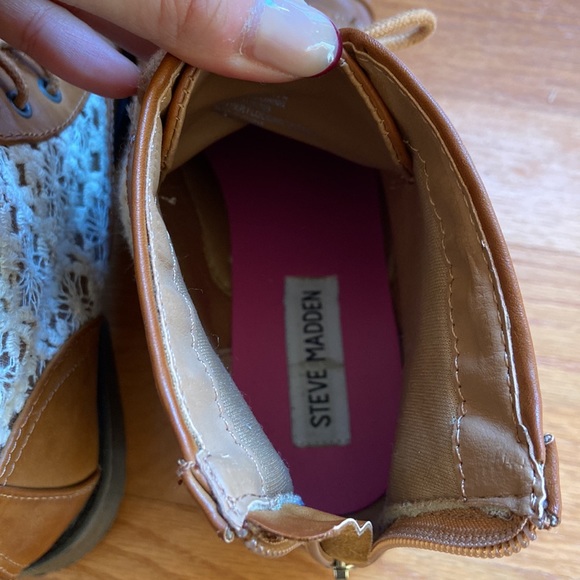 Steve Madden Lace Booties - Picture 4 of 5